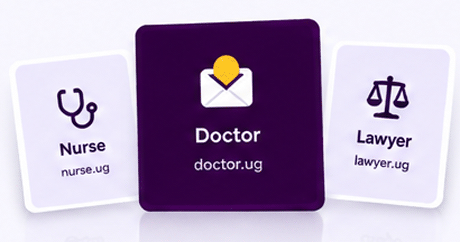 PIE MAIL identity domains including Doctor, Nurse and Lawyer